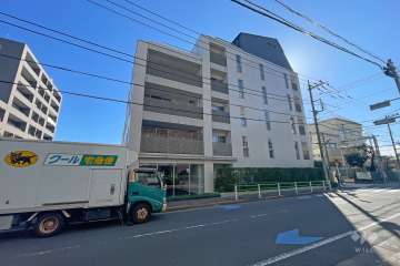 アールブラン千鳥町の外観（北西側から）