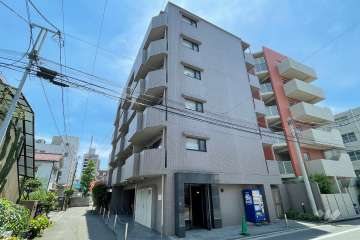 ルーブル多摩川六番館の外観（北東側から）　