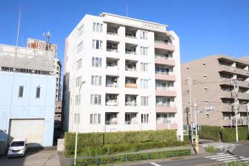 グランベルミューネス多摩川の外観(南西側から)