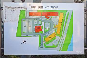 マンションの全体図