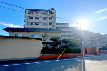 NICハイム多摩川の外観（北東側から）