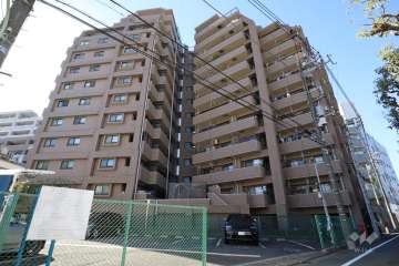 グランイーグル多摩川３の外観(北東側から)