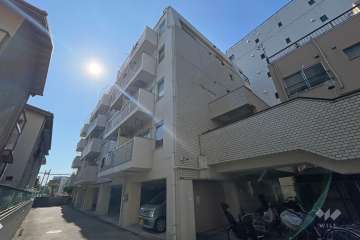 エンゼルハイム多摩川の外観（北東側から）