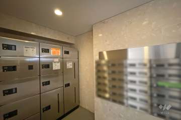 共用ポストと宅配ボックス