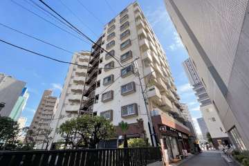 大森西ダイヤモンドマンションの外観（北西側から）