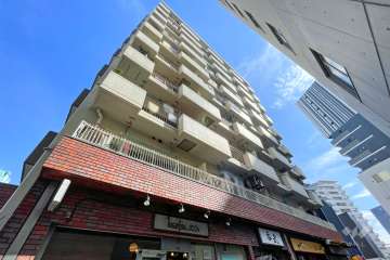 大森西ダイヤモンドマンションの外観（北西側から）