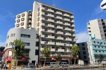大森西ダイヤモンドマンションの外観（南東側から）