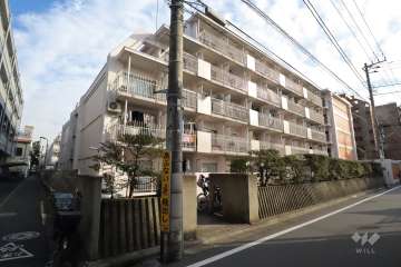 カーサ大森Ｂ棟の外観(北西側から)