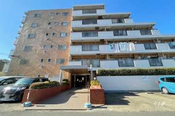 大森ローヤルコーポの外観（東側から）