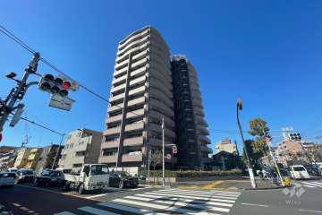クレッセント大森4の外観（北東側から）