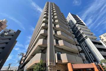 マイキャッスル大森町エクセレントステージの外観（南東側から）