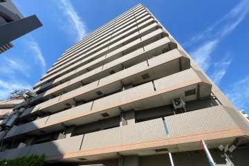 マイキャッスル大森町エクセレントステージの外観（南東側から）