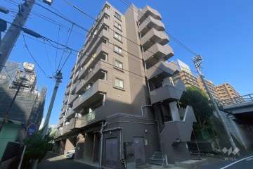 クィーンシティ大森の外観（北西側から）