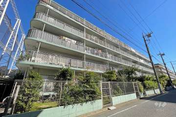 大森第２スカイハイツの外観（南西側から）