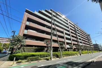 リージェントハウス大森西の外観（南西側から）