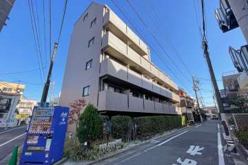 ルーブル東蒲田弐番館の外観（南西側から）