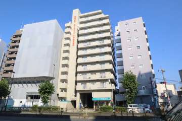 エンゼルハイム大森町第５の外観(西側から)