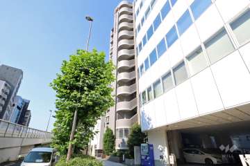 エンゼルハイム大森町参番館の外観(南西側から)