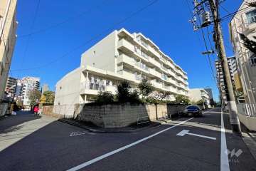 大森サンハイツの外観（南西側から）