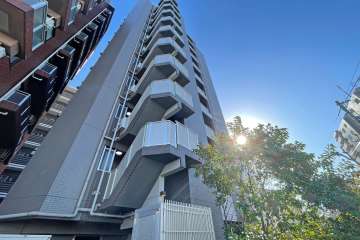 ブライズ大森東デュエの外観（北西側から）