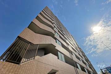 朝日マンション大森東の外観（北西側から）