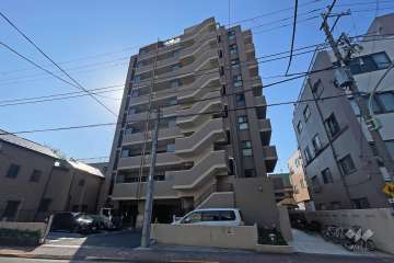 ザヴィスタ大森アーバンステイツの外観（北側から）