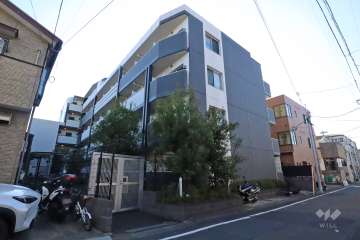 Bシティアパートメント東京サウスの外観（北東側から）