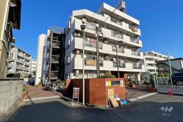 第2大森南ダイヤモンドマンションの外観（西側から）