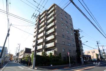 エンゼルハイム大森南第2の外観(南東側から)