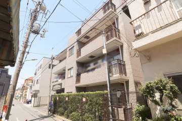 パルミナード森ヶ崎公園の外観（南西側から）