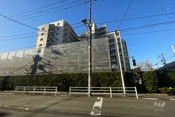 エンゼルザグランドハーツの外観（北東側から）