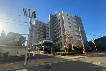 エンゼルザグランドハーツの外観（北東側から）