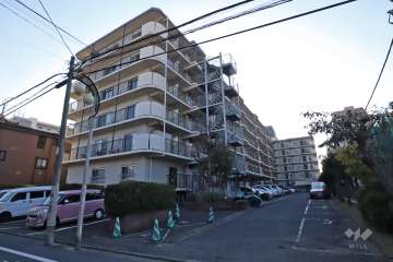 大森南スカイハイツの外観(北東側から)