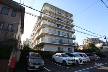 大森南スカイハイツの外観(南東側から)