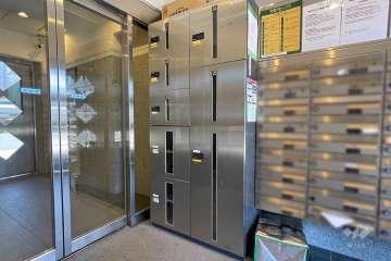 宅配ボックスと共用ポスト