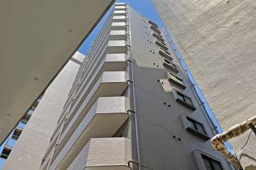 メインステージ平和島の外観（南西側から）