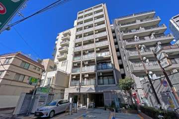 メインステージ大森駅前の外観（南東側から）