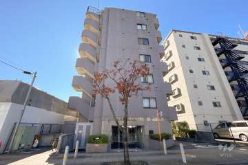 ルーブル大森２の外観（北側から）