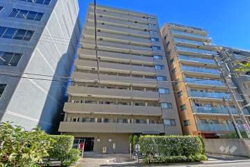 菱和パレス大森の外観（北西側から）