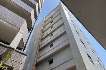 大森スカイレジデンスの外観（北西側から）