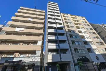 アイル大森壱番館の外観（南西側から）