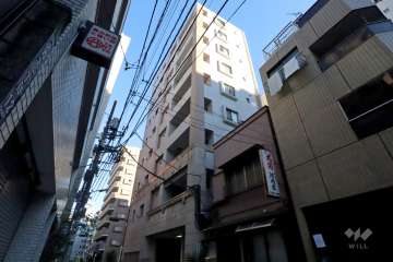 デュオスカーラ大森の外観(北西側から)