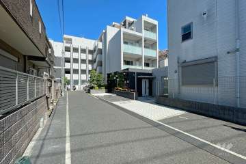 ヴォーガコルテ大森北の外観（西側から）