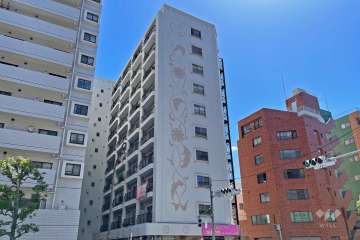 シャンボール第2大森の外観（北東側から）