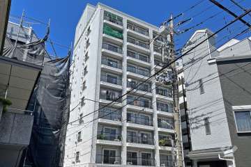 シャンボール第2大森の外観（南西側から）