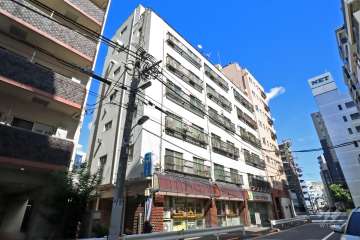 大森三井マンションの外観(南西側から)