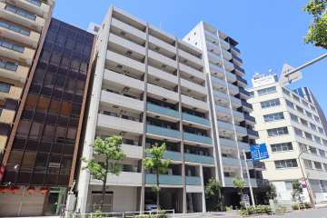 ライジングプレイス大森の外観（南東側から）