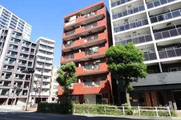 リレント大森の外観（南東側から）