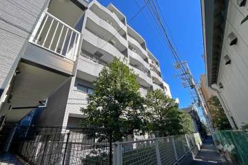 ライツ大森の外観（南西側から）