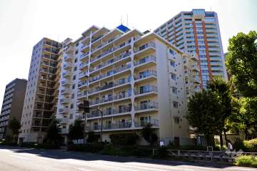 メガロン大森の外観(北東側から)